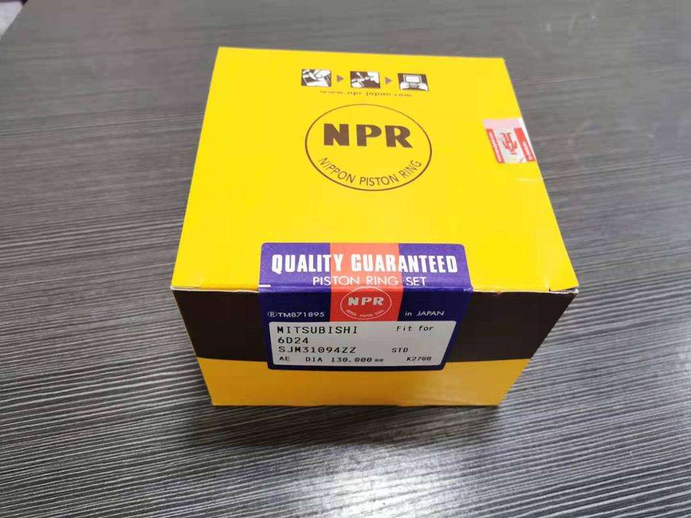 image for NPR Piston Ring Japan Diesel Engine Parts 6D24 6D22 SJM31094ZZ ME151190