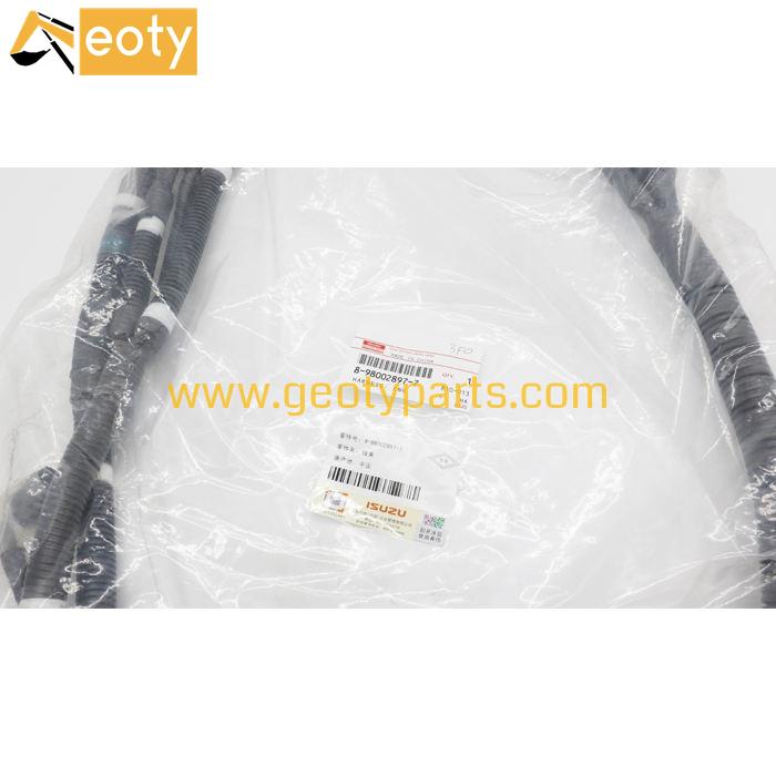 image for Isuzu 4HK1 6HK1 Wire Harness 8-98002897-7 Excavator ZX200-3