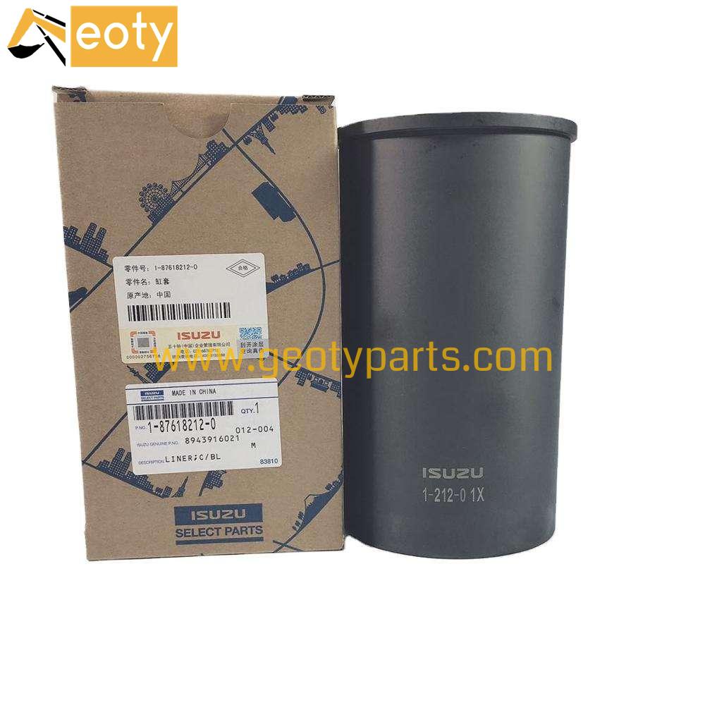 image for 4HK1 6HK1 1X Cylinder Liner 1-87618212-0 1876182120