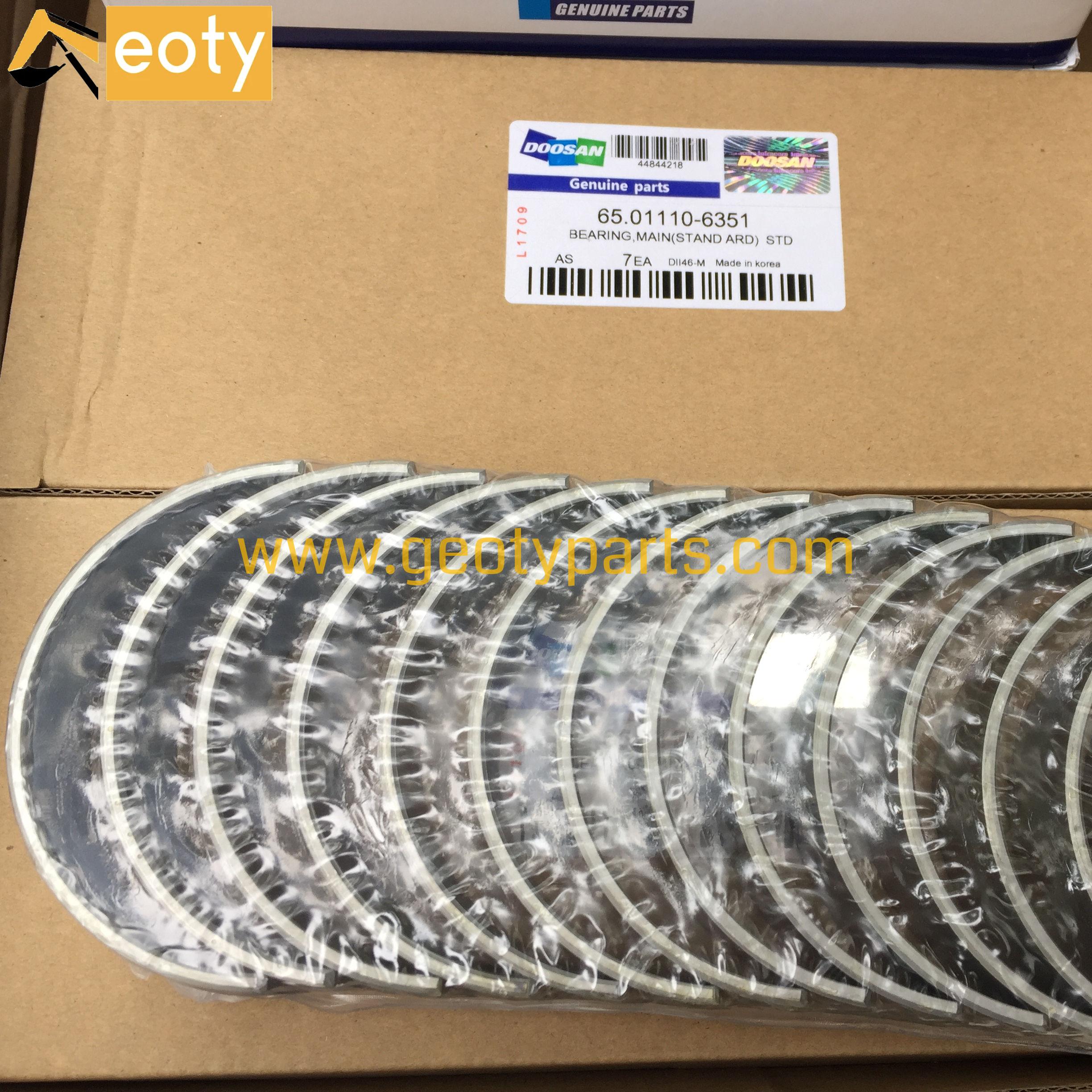 image for DB58 DE12 D2366 D1146 Main Bearing Con Rod Bearing 65.02410-6106 65.0110-6055A