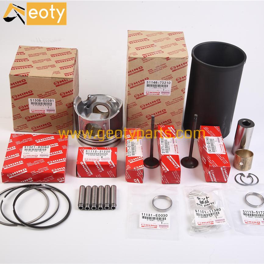 image for Hino J08E piston kit S130B-E0370