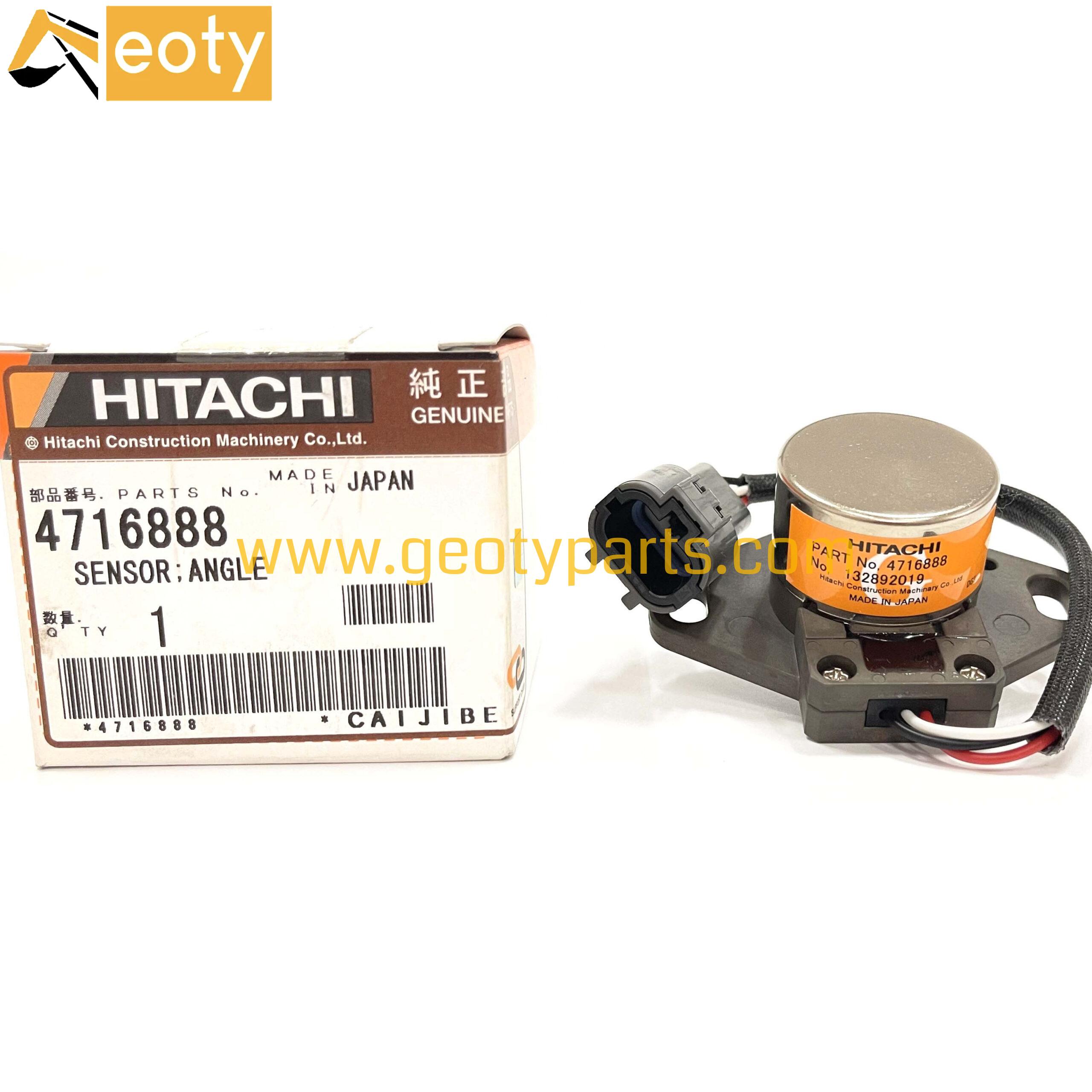 image for Hitachi ZAXIS470 EX200-2 EX120-3 Angle Sensor 4716888