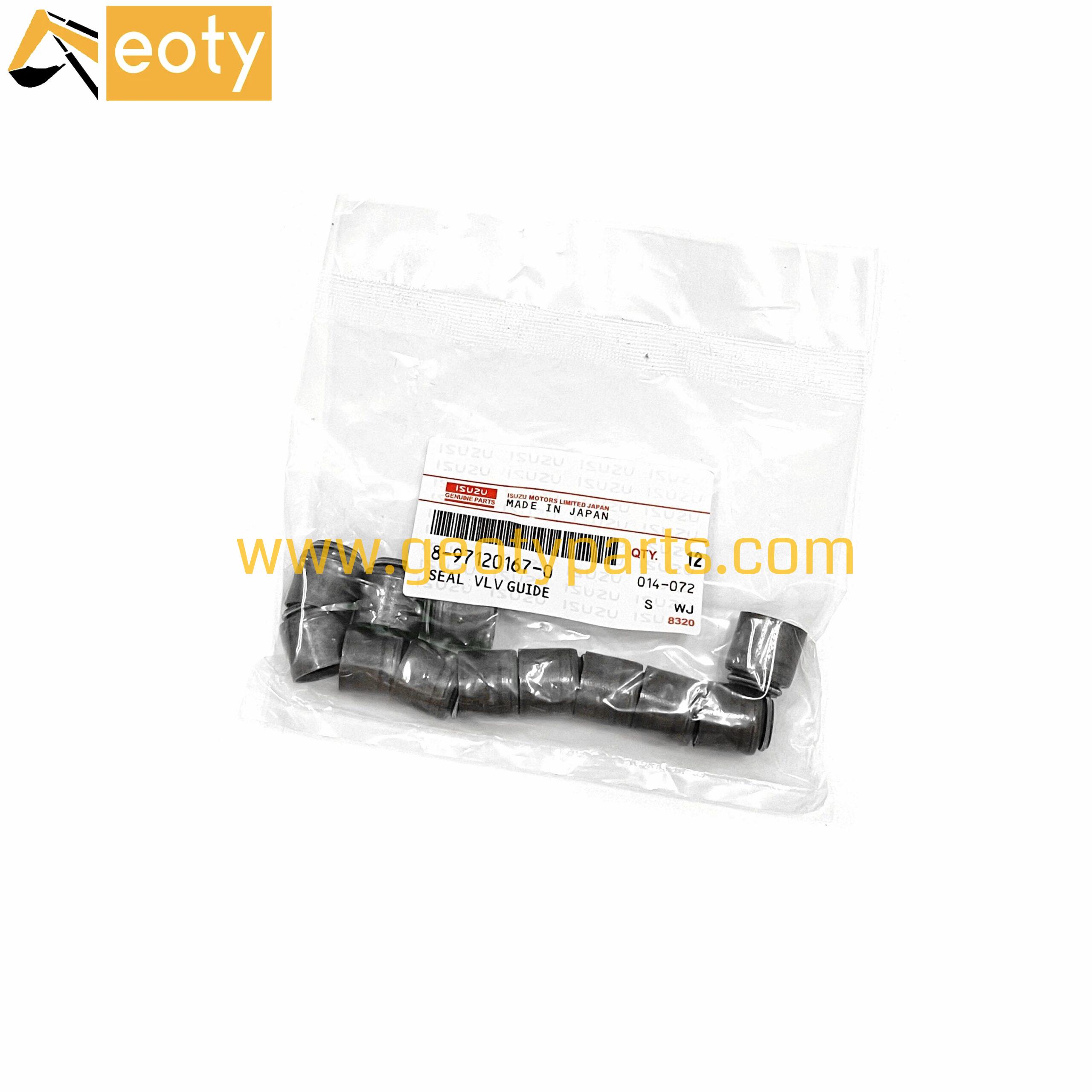 image for Isuzu 6BG1 6BD1 Valve stem seal 8-97120167-0