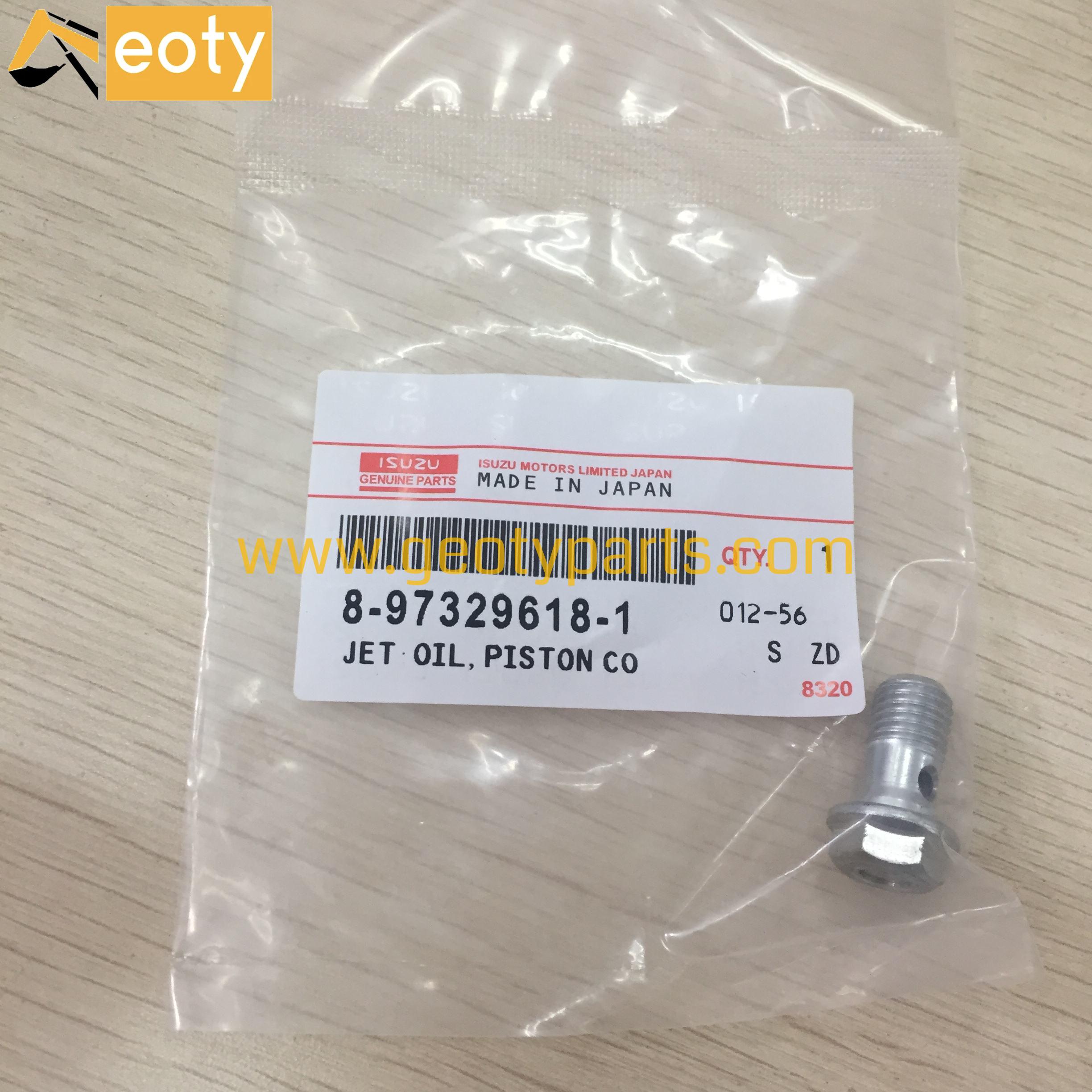 image for 6BD1 Cylinder block injector screw 8-97329618-0