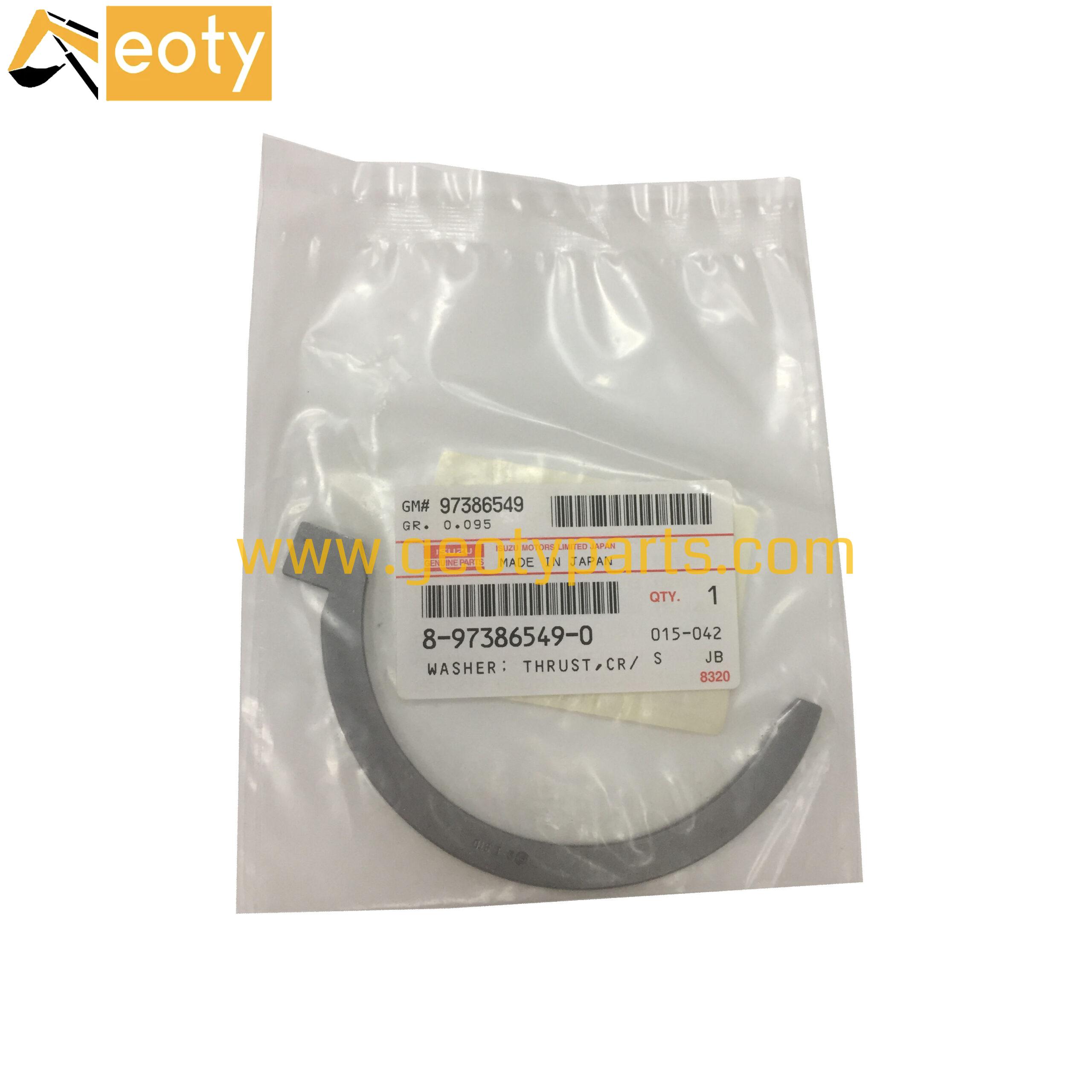 image for 6HH1 6HK1 4HH1 Thrust Washer 8-97386549-0 8973865490