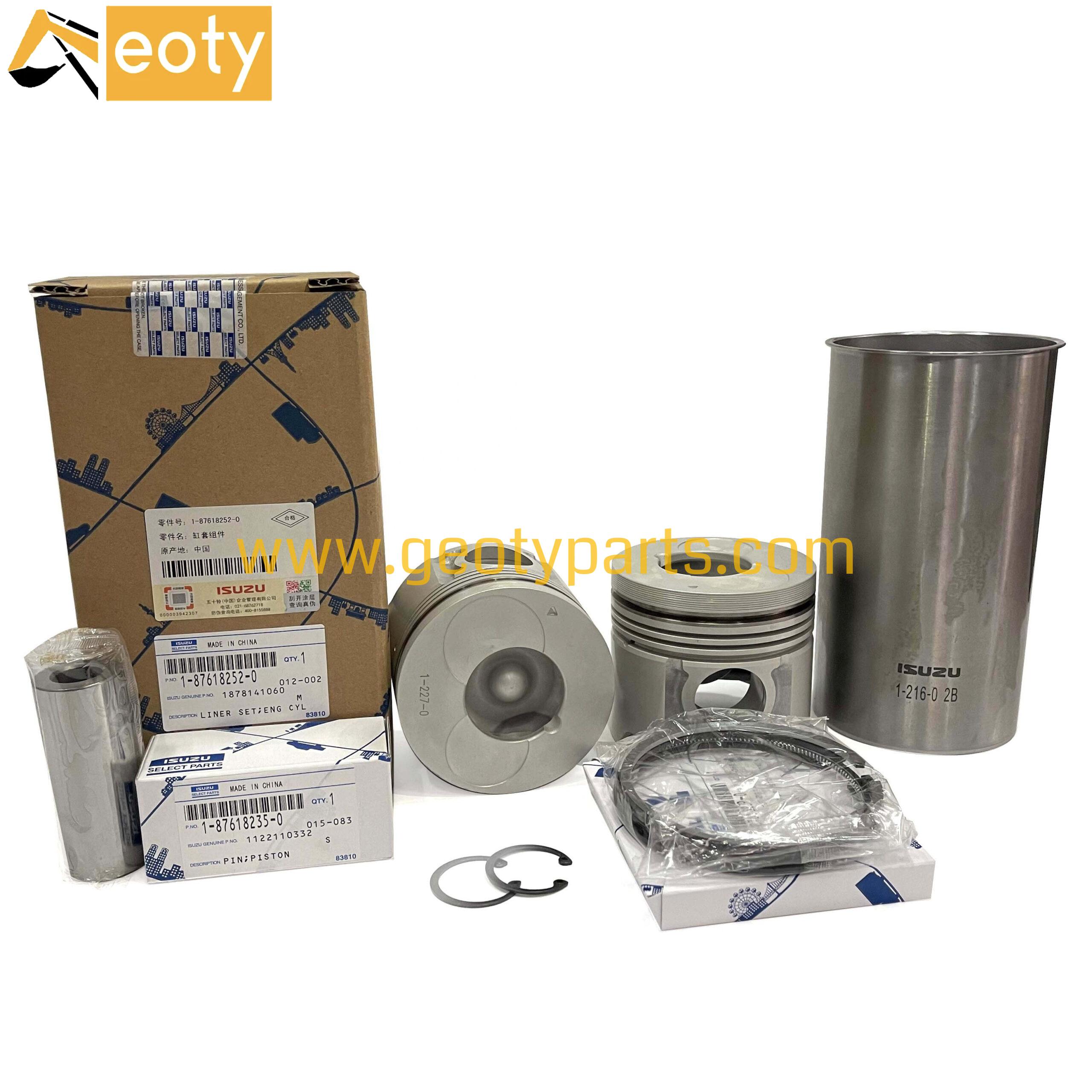 image for Isuzu 4HK1 4HG1 6HK1 6HH1 ISP Cylinder Liner Kit