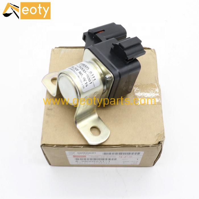 image for ISUZU 4HK1 6HK1 RELAY STARTER 8-98005631-0 8980056310