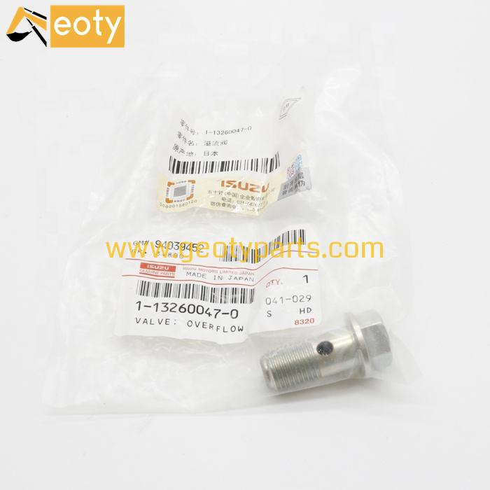 image for EX120-5 EX200-3 EX200-5 6BD1 Overflow Valve 1-13260047-0 1132600470