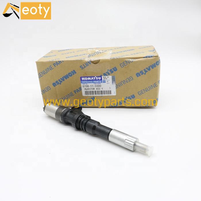 image for 6D125 INJECTOR ASSY PC450-7 PC400-7 6156-11-3300-00 6156-11-3300