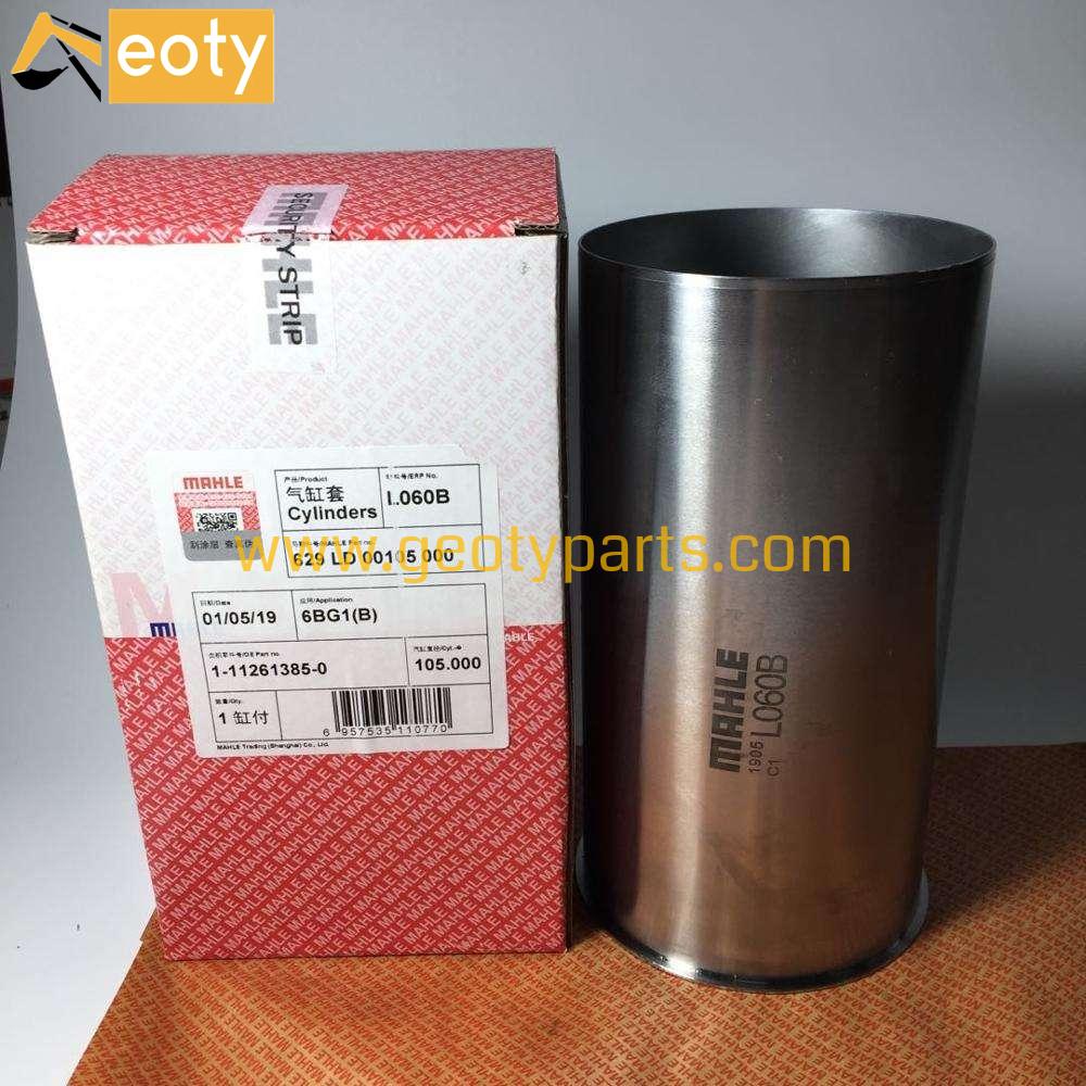 image for Isuzu 6BG1 6BG1T 4BG1 4BG1T Cylinder Liner 1-11261385-0 1112613850