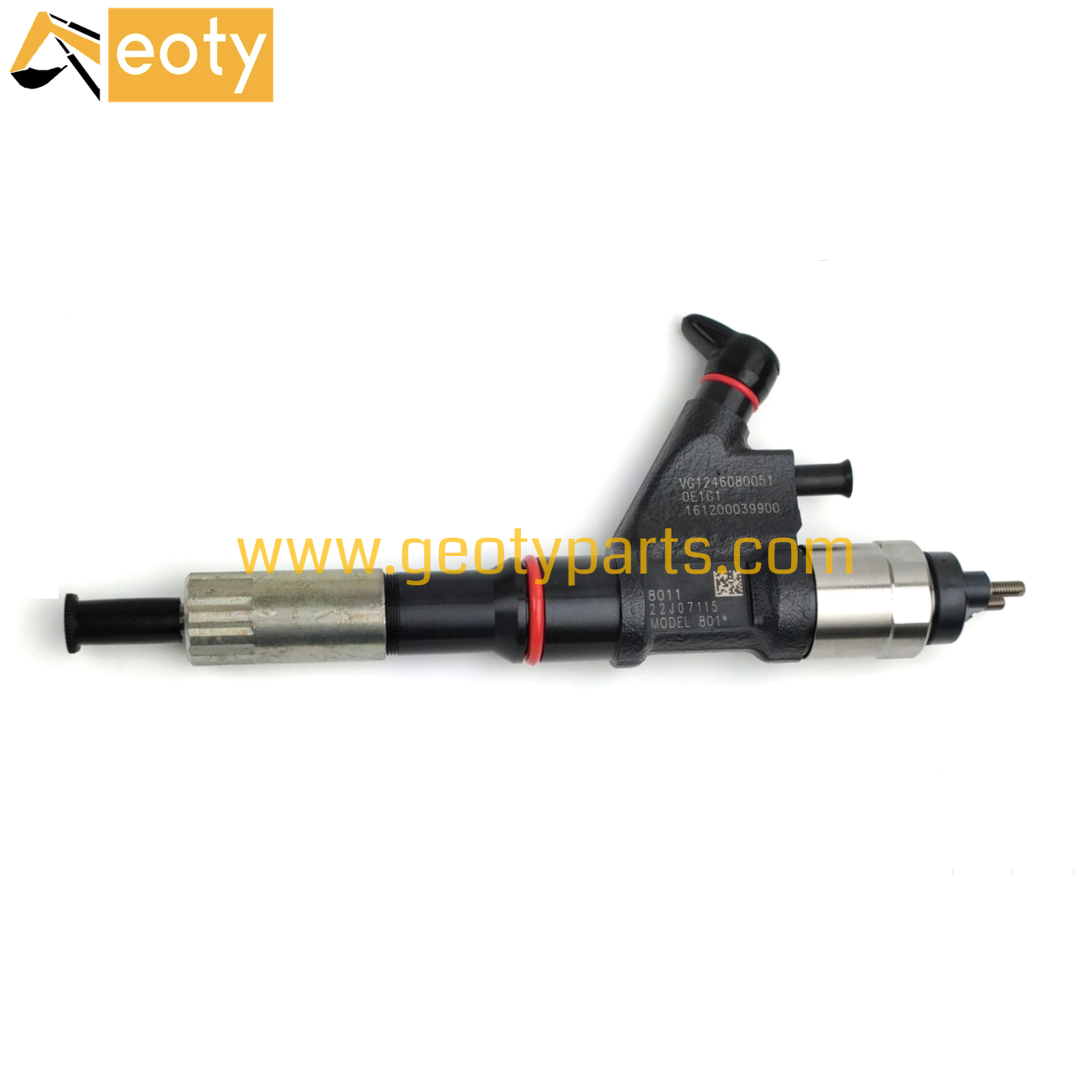 image for High Quality  Diesel Fuel Injector 095000-8011 Common Rail Injector VG1246080051 With Nozzle DLLA145P1049 For SINOTRUK