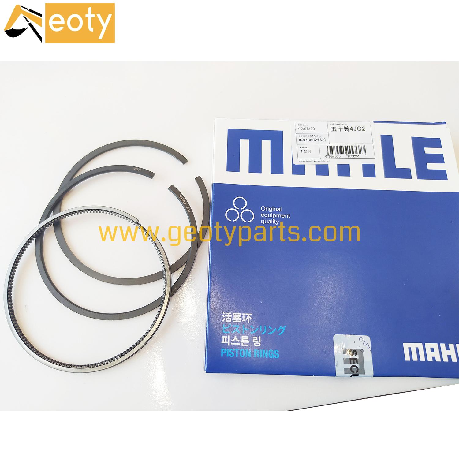 image for Genuine MAHLE  8-97080215-0 diesel Engine ISUZU 4JG1 4JG2 Piston Ring