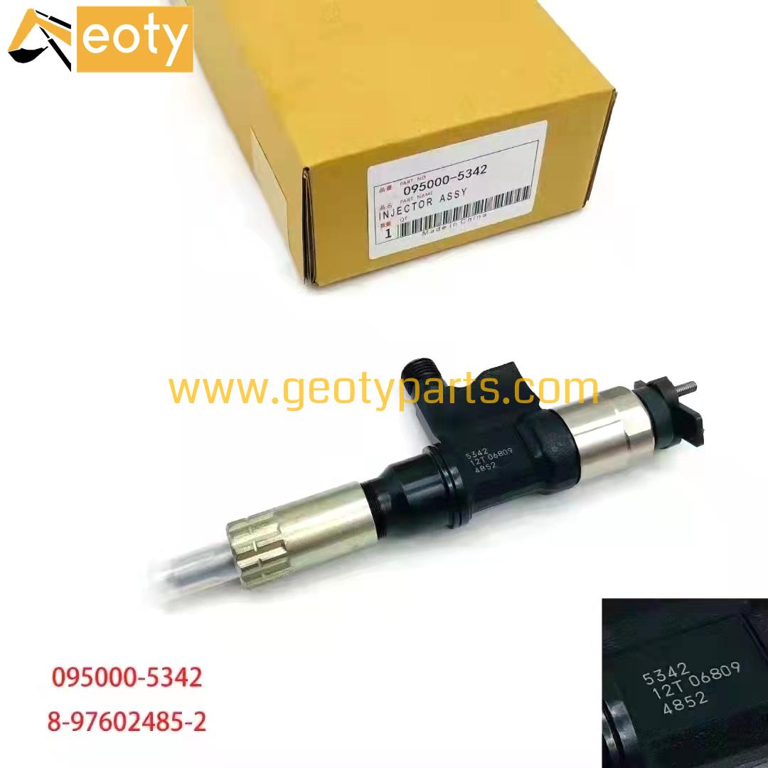 image for High Quality  Diesel Fuel injector 095000-5342 095000-5344 Common Rail Injector 8-97602485-6 ISUZU 4HK1 / 6HK1