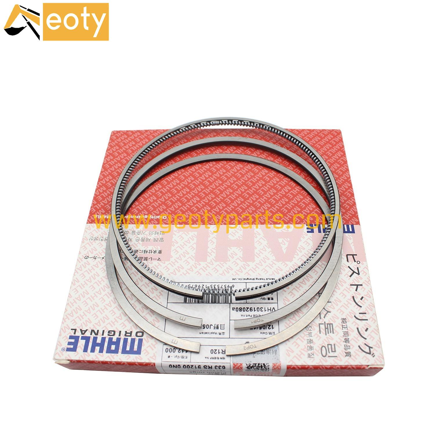 image for MAHLEVH130192080A J05E J08E Piston Ring For HINO SK250-8  SK270