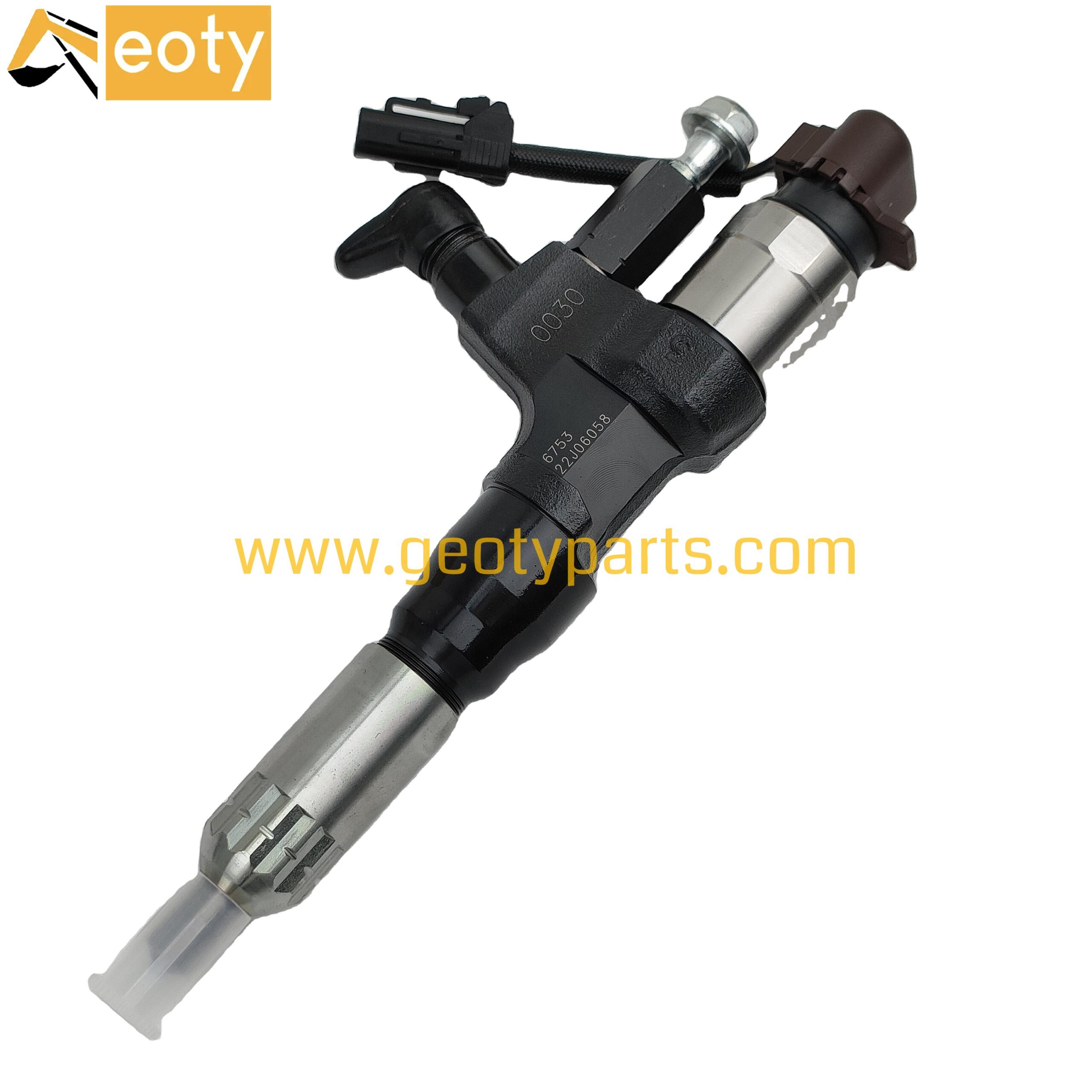 image for HINO J08E Common Rail Fuel Injector 095000-6753 23670-E0030