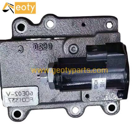 image for Hitachi EX400-5 K3V180DTH Excavator Hydraulic Pump Accessory Regulator 0E11 With Solenoid Valve