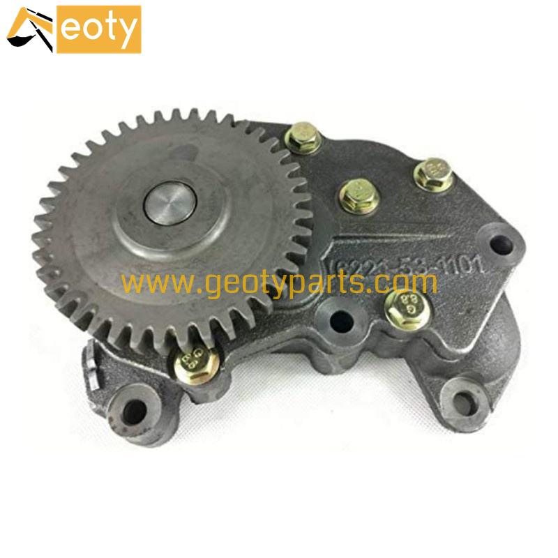 image for Komatsu PC300-5 6D108 Engine 6221-51-1101 Oil Pump assy 6221-51-1101 6221-53-1101 6221-51-1100