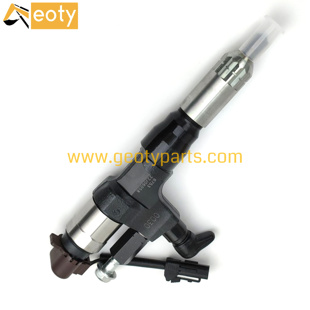 image for HINO J08E Diesel Fuel Injector 095000-6753 Common Rail Fuel Injection Nozzle 23670-E0030