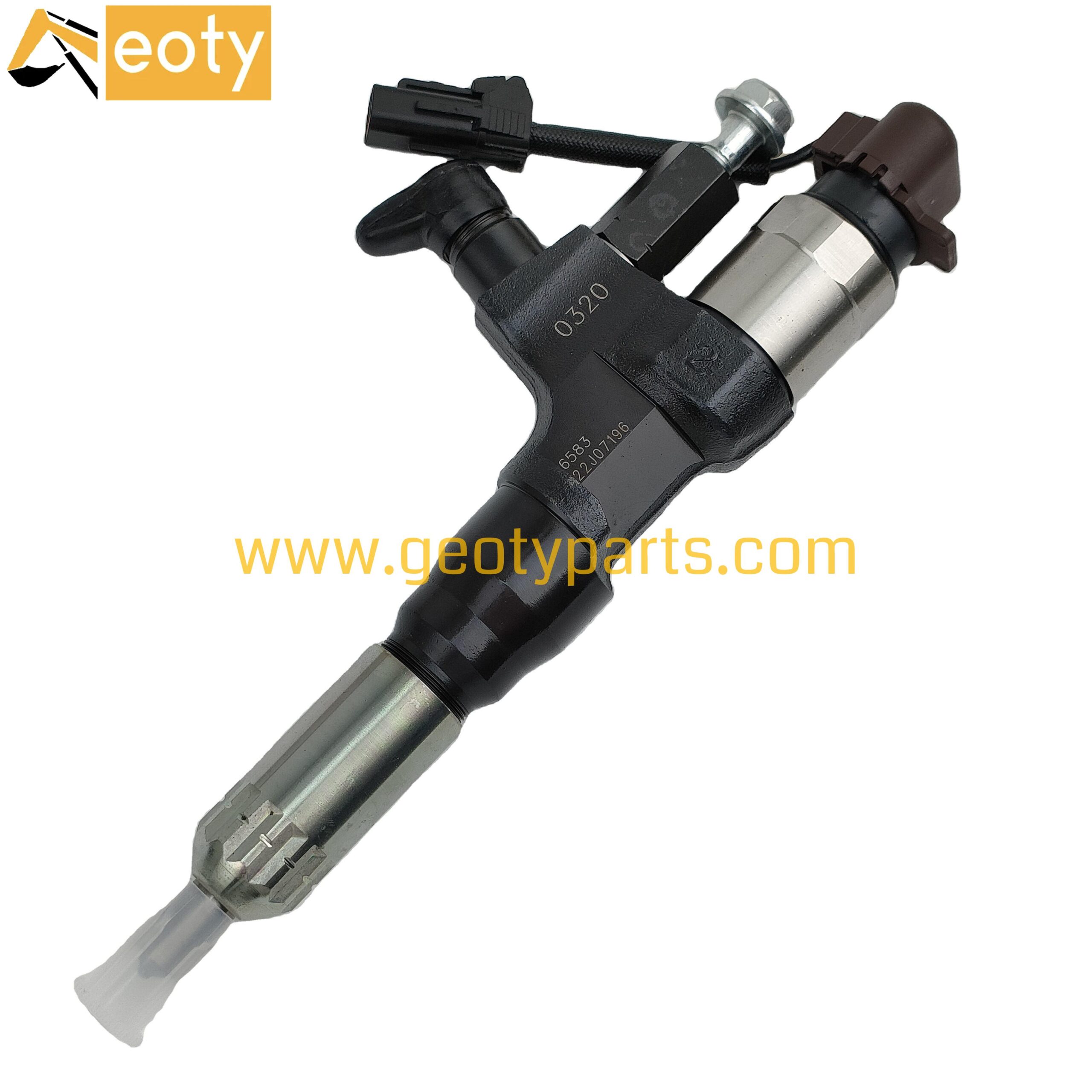 image for HINO diesel common rail fuel injector 095000-6583 	23670-E0320