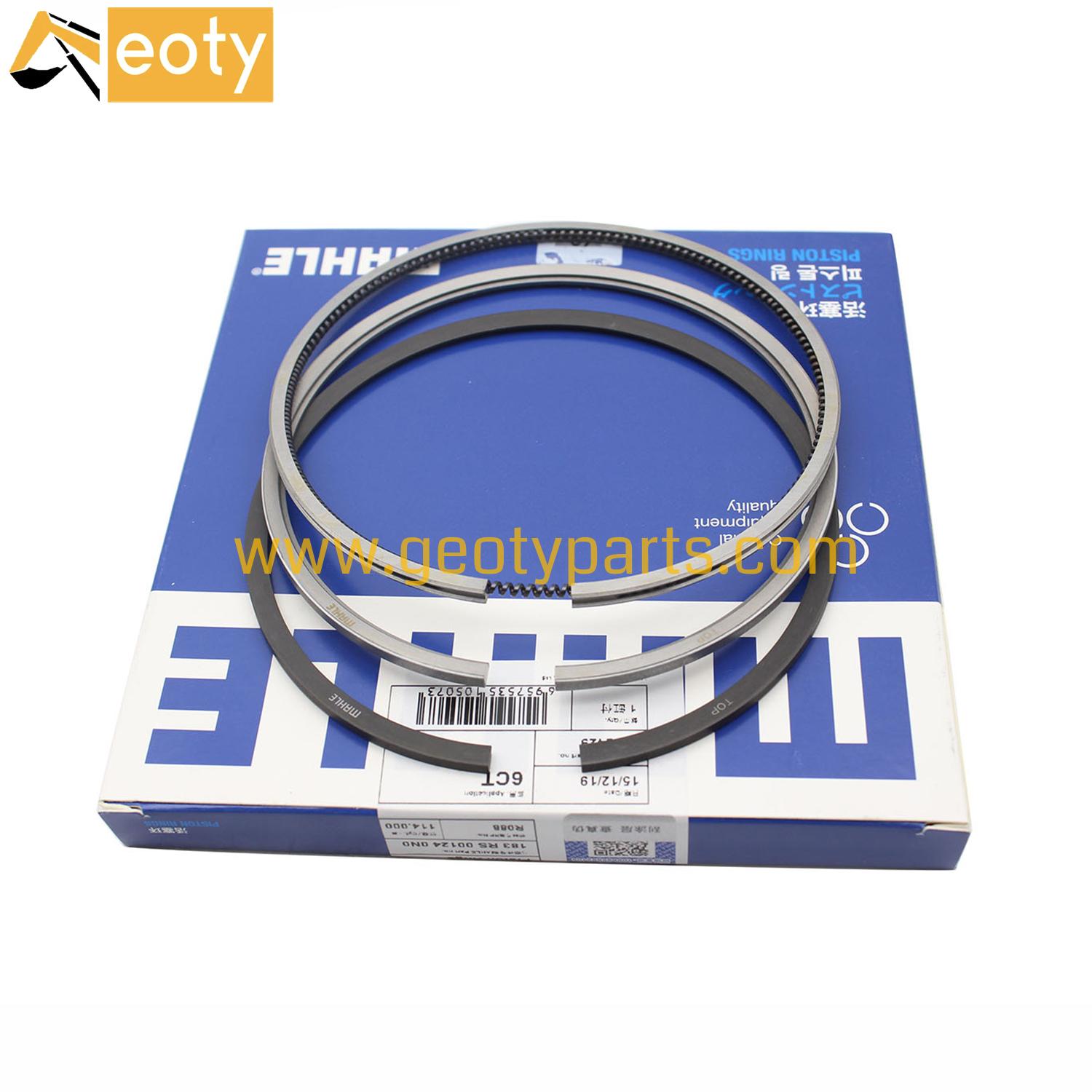 image for MAHLE 3802429 Diesel Engine 6CT8.3 6CT(6D114) Piston Ring For Komatsu