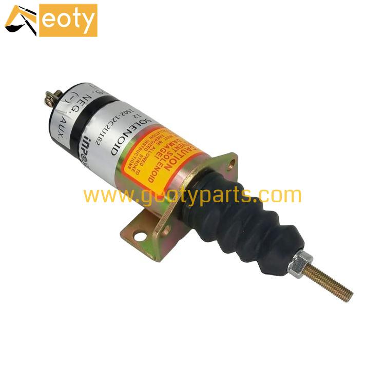 image for Good Terminals 12V Fuel Solenoid 103007AA 1502-12C2U1B2 For Diesel Engine