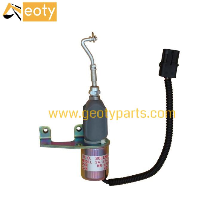 image for Top Quality Fuel Shutoff Solenoid SA-3742-12 3932017 Fits For Diesel Engine