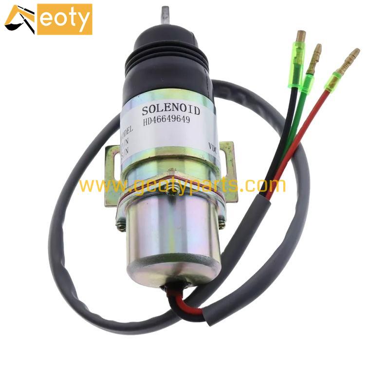 image for New 12V Stop Solenoid 894453-3411 For Engine 4J62 4JG1 4JG2 6BG1 6B61 C240