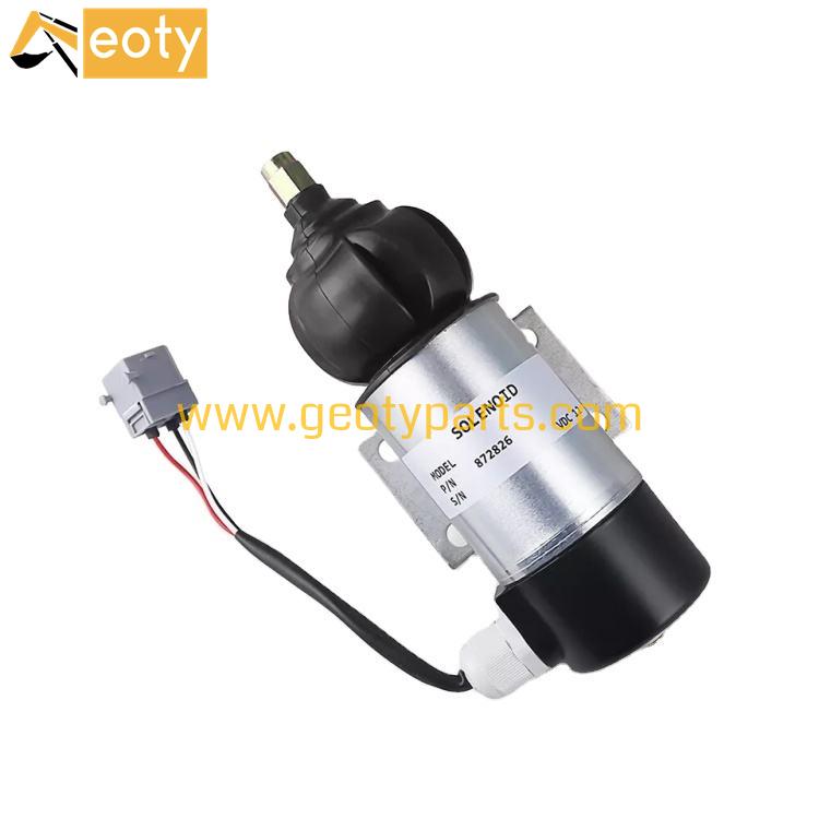 image for Replacement 12V Stop Solenoid 1827650 872826 For Engine D42A TAMD60A MD100A TAMD60C