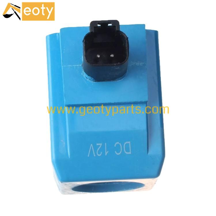 image for Solenoid Coil Round Pin 12V 25/103001 02/124661 for Engine 1400B 1550B 1600B 1700B