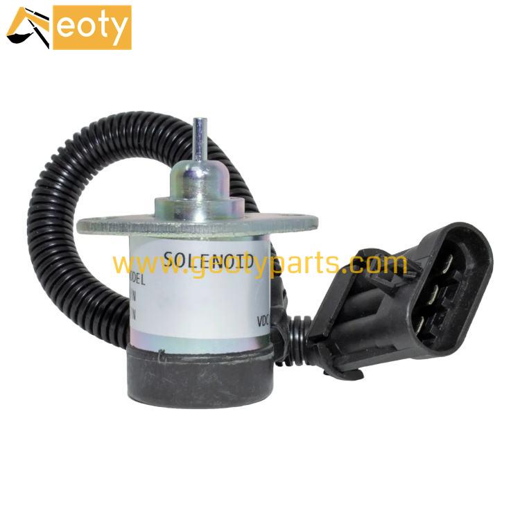 image for Fuel Shutoff Solenoid 1G577-60010 12V For Engine S220 S250 S300 S330 Skid Steer