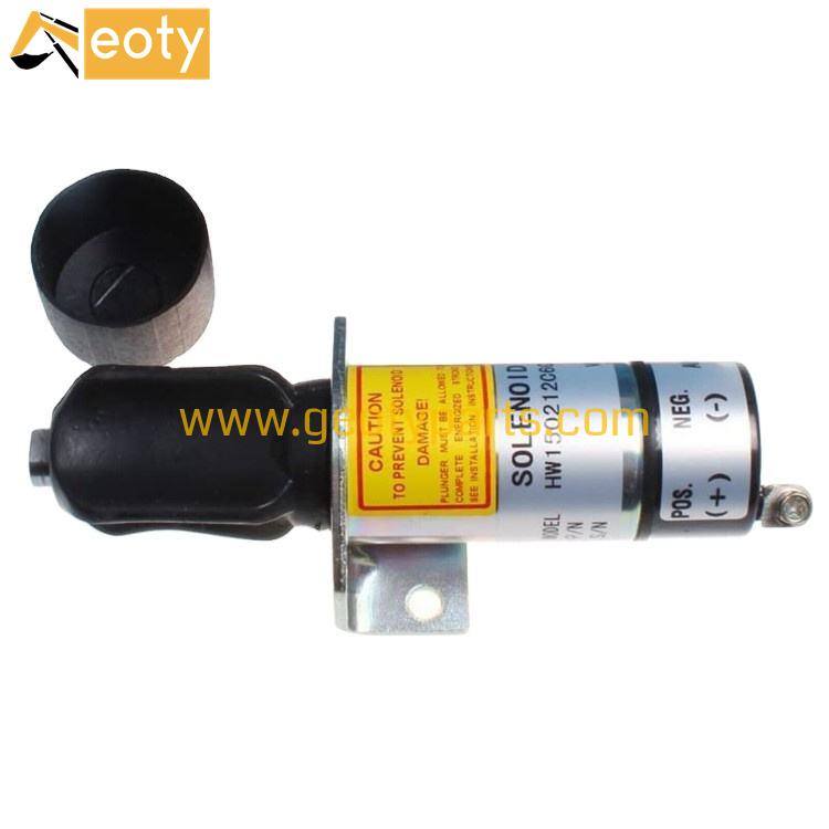 image for New Aftermarket Fuel Shutdown Solenoid Valve 1502-12C6G1B1 1500-2134 12V Fit Diesel Engine