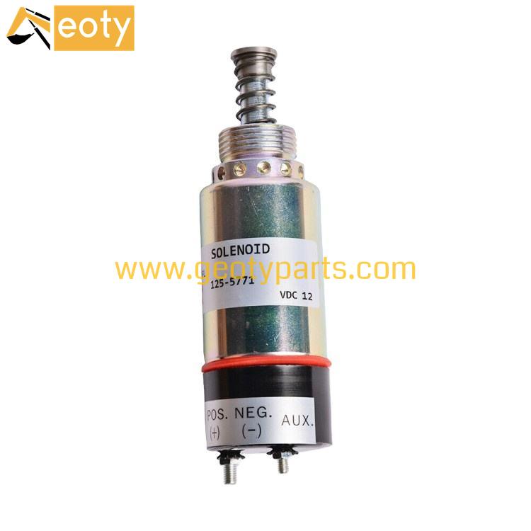 image for Factory Supply Fuel Shutoff Solenoid 125-5771 For CAT 3114 3116 Engine