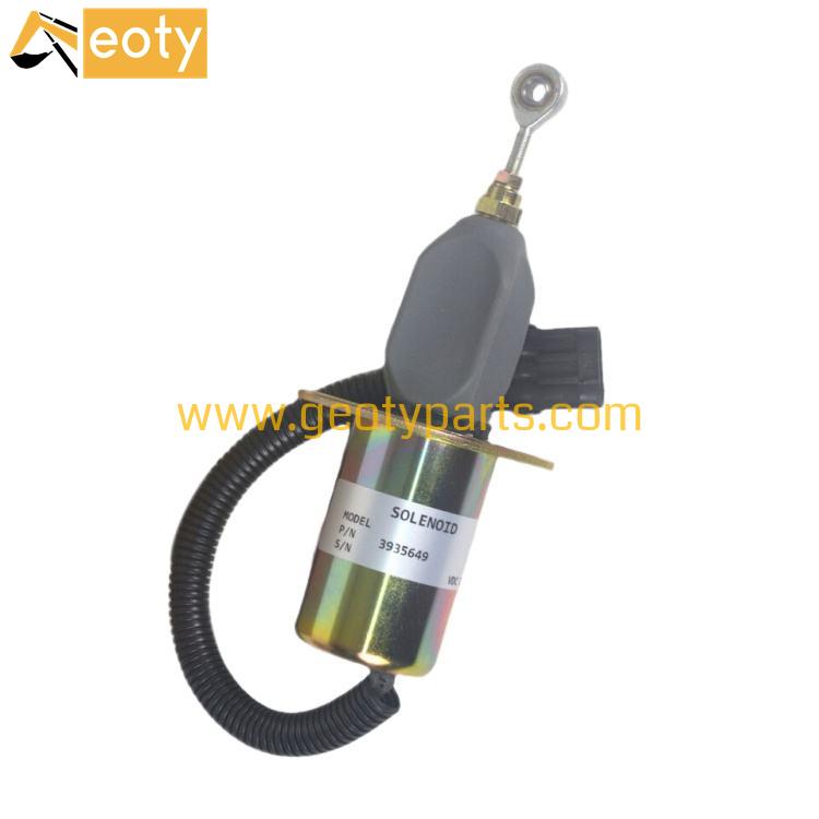 image for Top Quality 24V Solenoid Valve 3930234 SA-4335-24 Cummins 6CT 8.3 Engine PC360-7