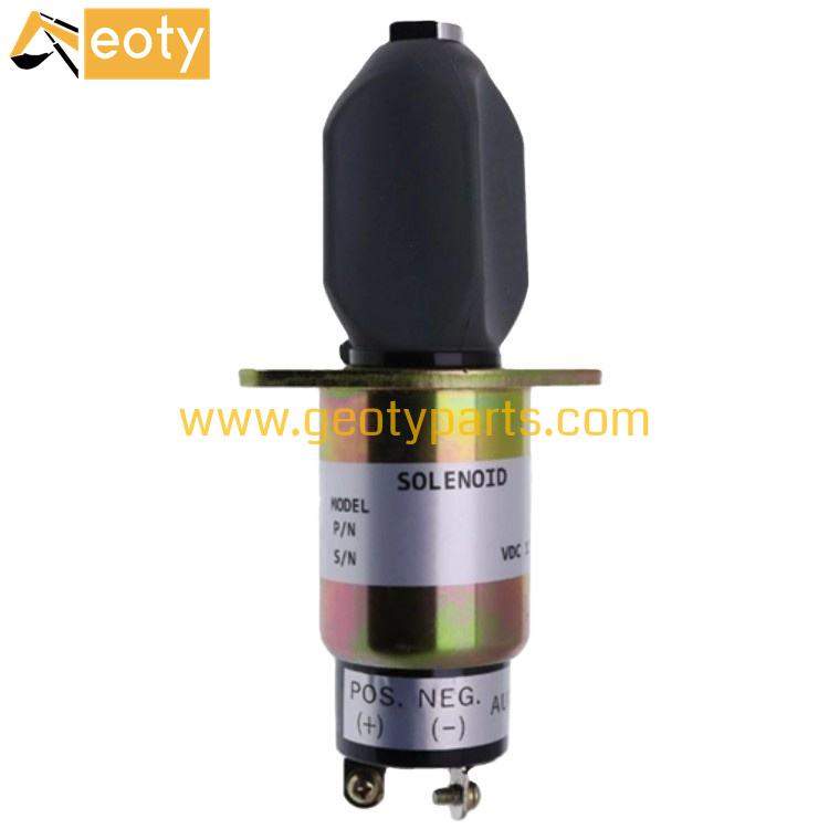 image for Fuel Shutdown Solenoid 12 Volt 127150 GN106370 SJ106370 For Diesel Engine