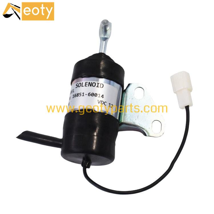 image for Fuel Shutoff Solenoid 16851-60014 For Engine BX2230D RTV900R RTV900T D902