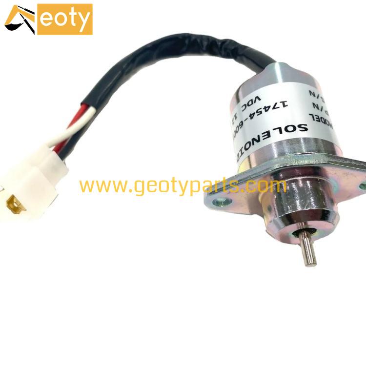 image for Fuel Shut Off Solenoid 17454-60010 16616-60010 For Engine B1700 B21 BX2200