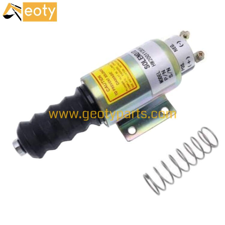 image for Shutoff Stop Solenoid Valve 2001-12E6U1B1S1 SA-3069-12V Cummins Engine