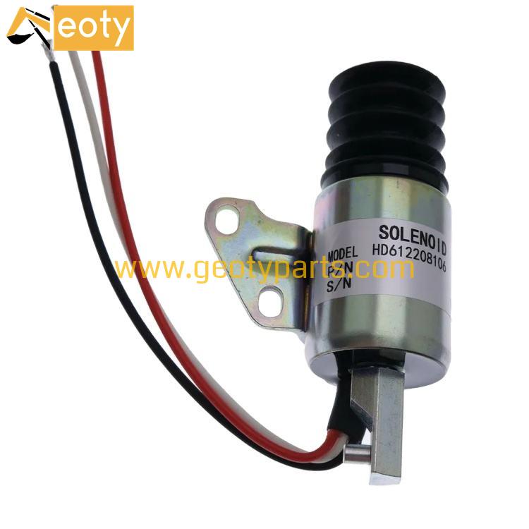 image for Top Quality Fuel Shutdown Solenoid 109-1211 EX109-1211 For Engine SK210-8 SK350-8