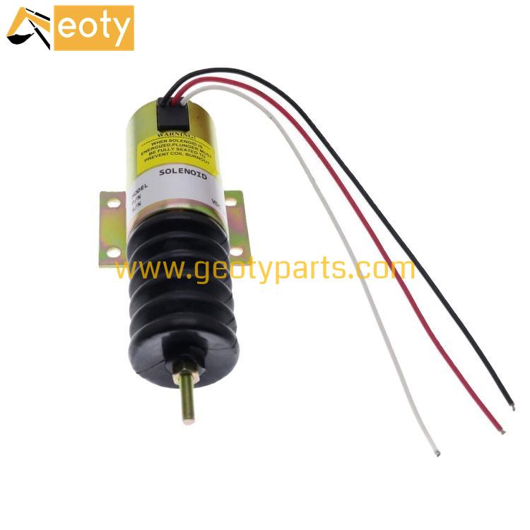 image for Shutdown Solenoid Valve 1204187 119-7017 For CAT CB-534C CB-535B CB-634C CP-433E